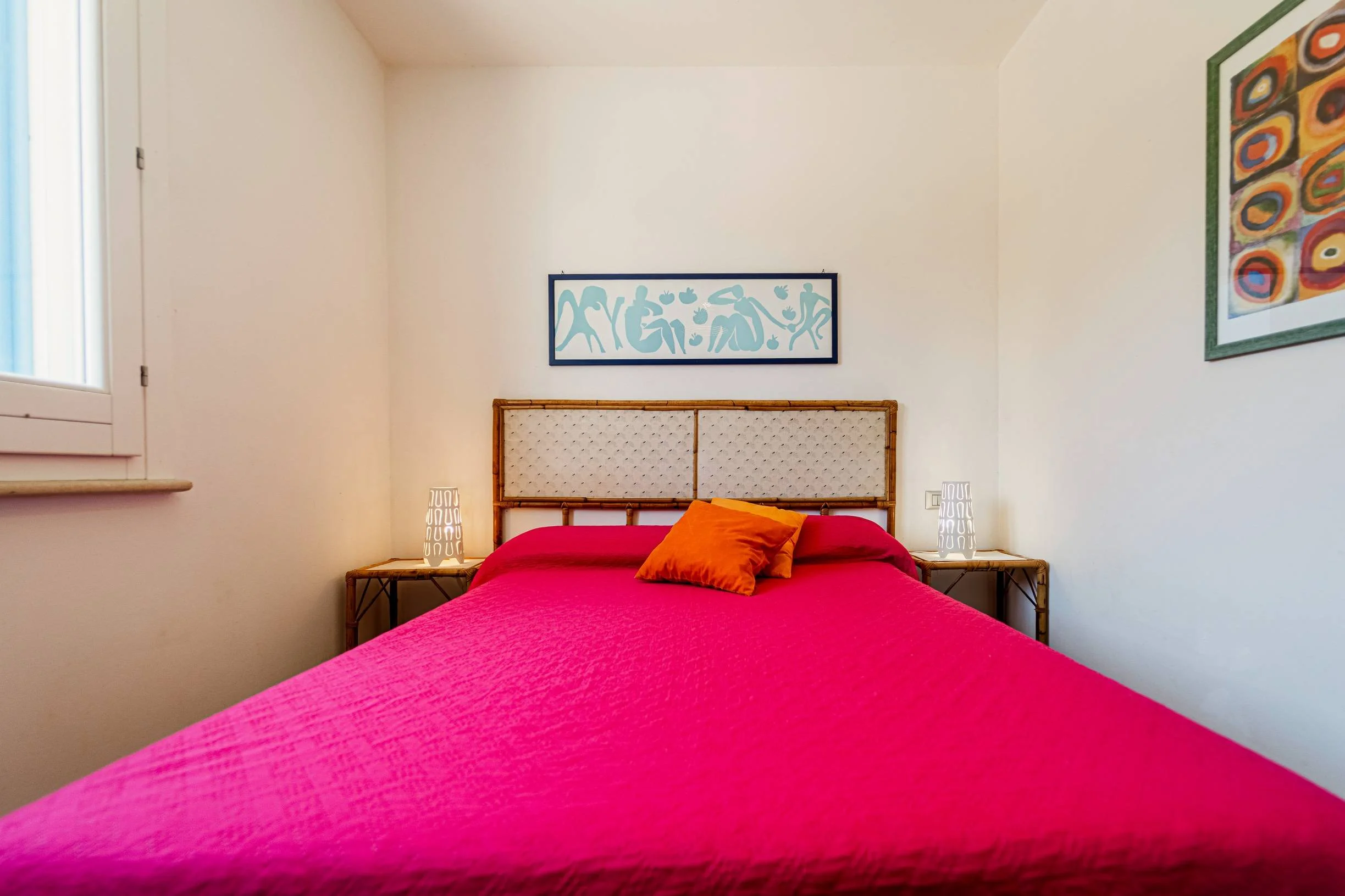 Camera matrimoniale Casa Turchese Favignana con vista mare