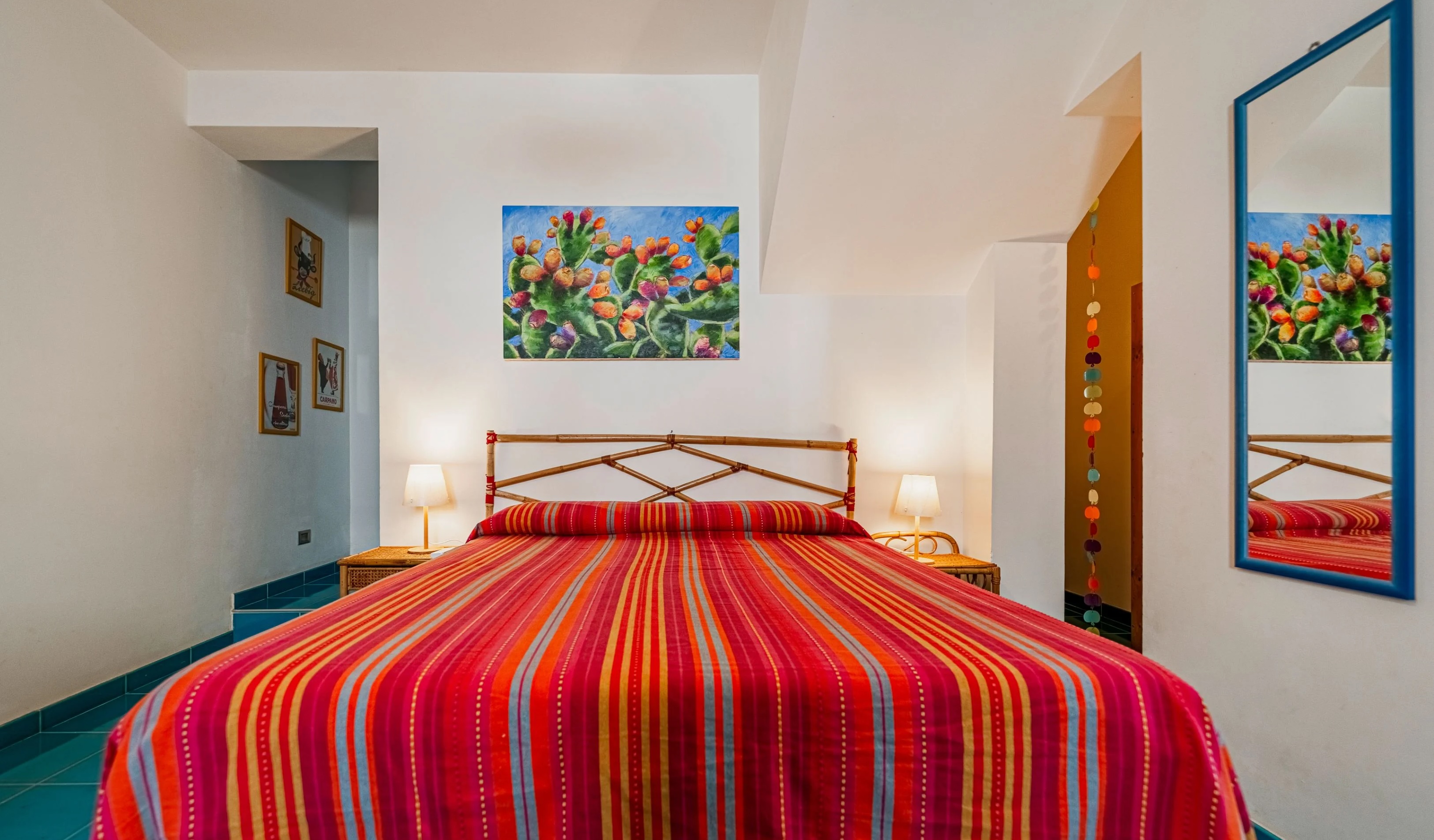 Seconda camera matrimoniale Casa Turchese Favignana